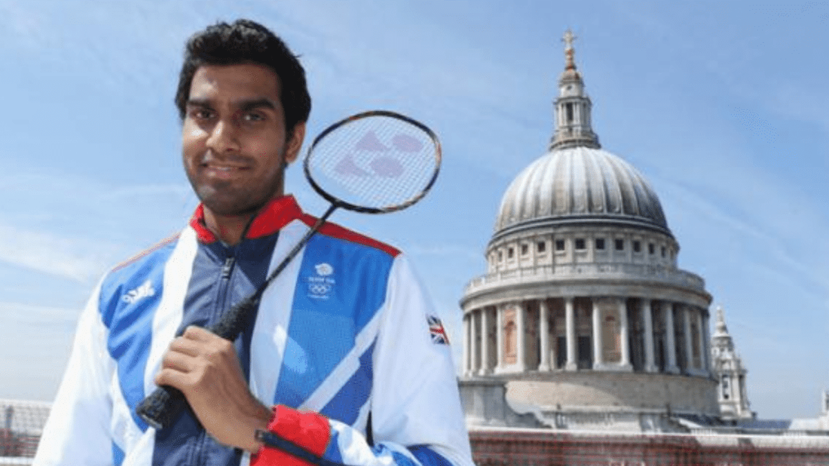 Rajiv An Indian Shine To British Badminton