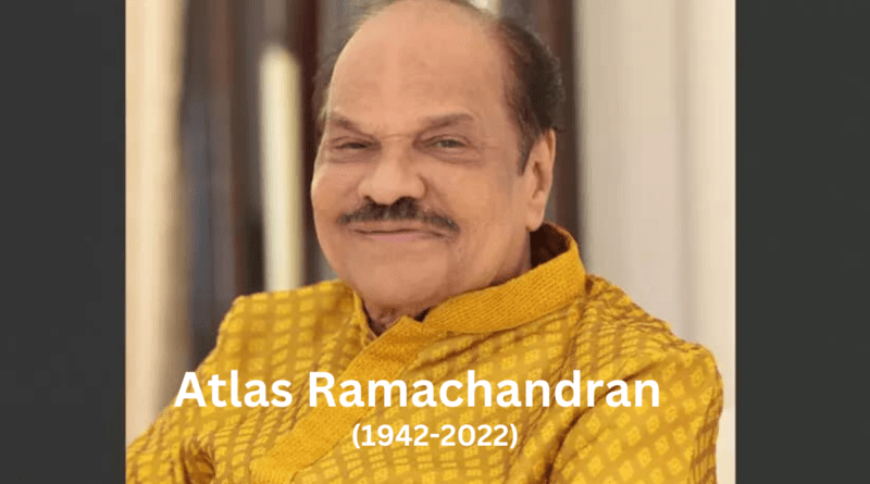 Atlas Ramachandran passed away