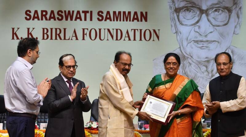 Its Official: Sivasankari Selected For The Saraswati Samman Award