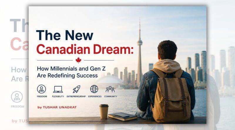 The New Canadian Dream: A Generation Surprisingly Redefines Success